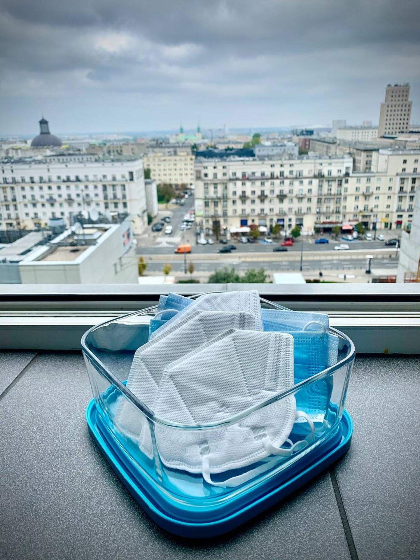 Super Apartment Yellow 2X Metro Fast Wifi 1 Gbs Netflix Panorama Miasta Warsaw Luaran gambar