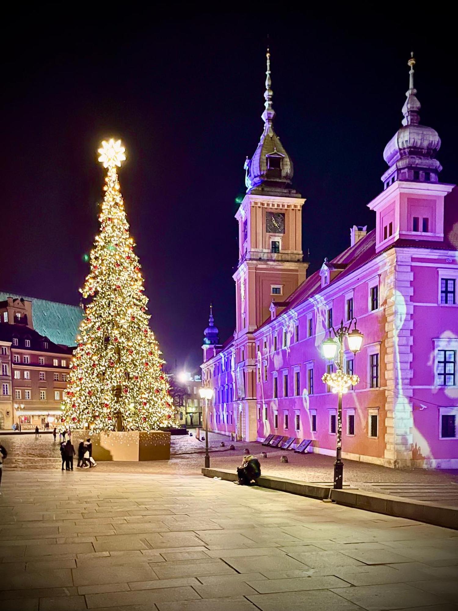 Super Apartment Yellow 2X Metro Fast Wifi 1 Gbs Netflix Panorama Miasta Warsaw Luaran gambar